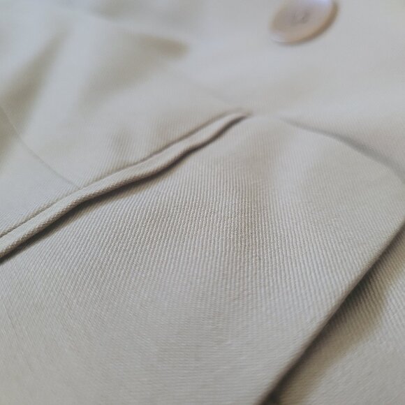 Tibi Wool Tan Blazer, XS-S - Picture 7 of 13